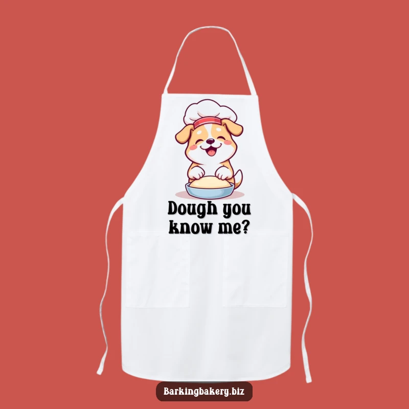 Funny Chef Dog Apron - Hilarious Dough Kneading Pup Cooking Gift