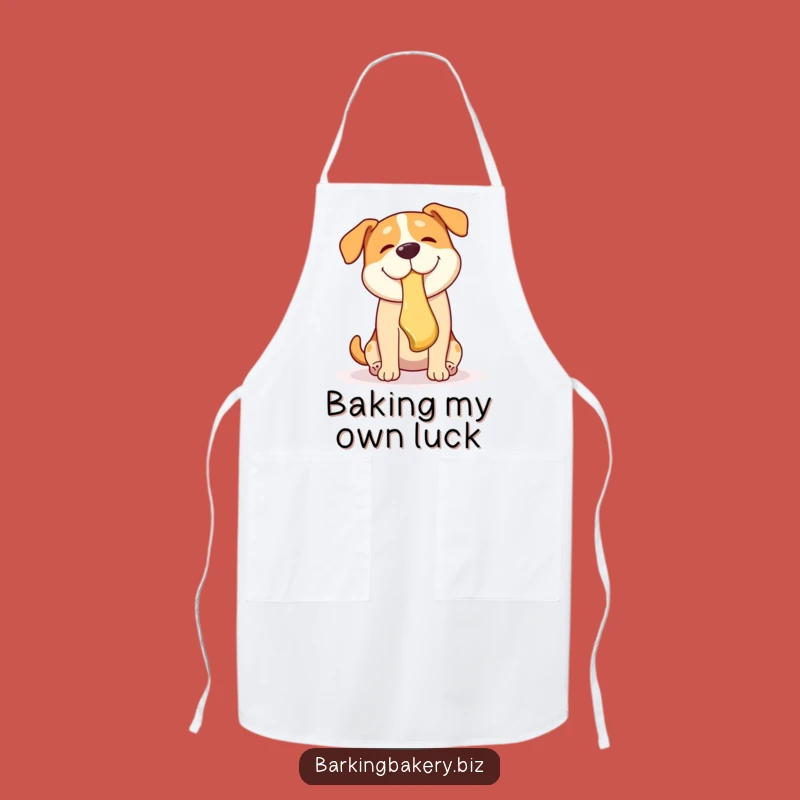 Funny Dog Pastry Catcher Apron: Cook Up Laughs with Hilarious Canine Style