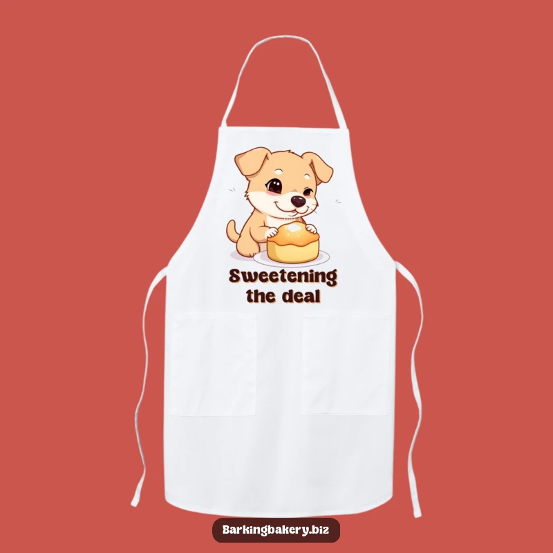 Funny Dog Sugar Sprinkle Apron: Bake with Giggles and Hilarious Style