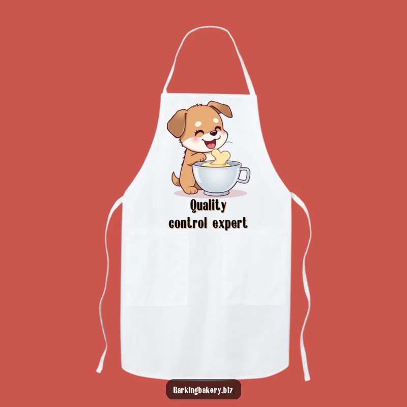 Funny Dog Batter Sampler Apron: Cook with Laughter and Hilarious Style
