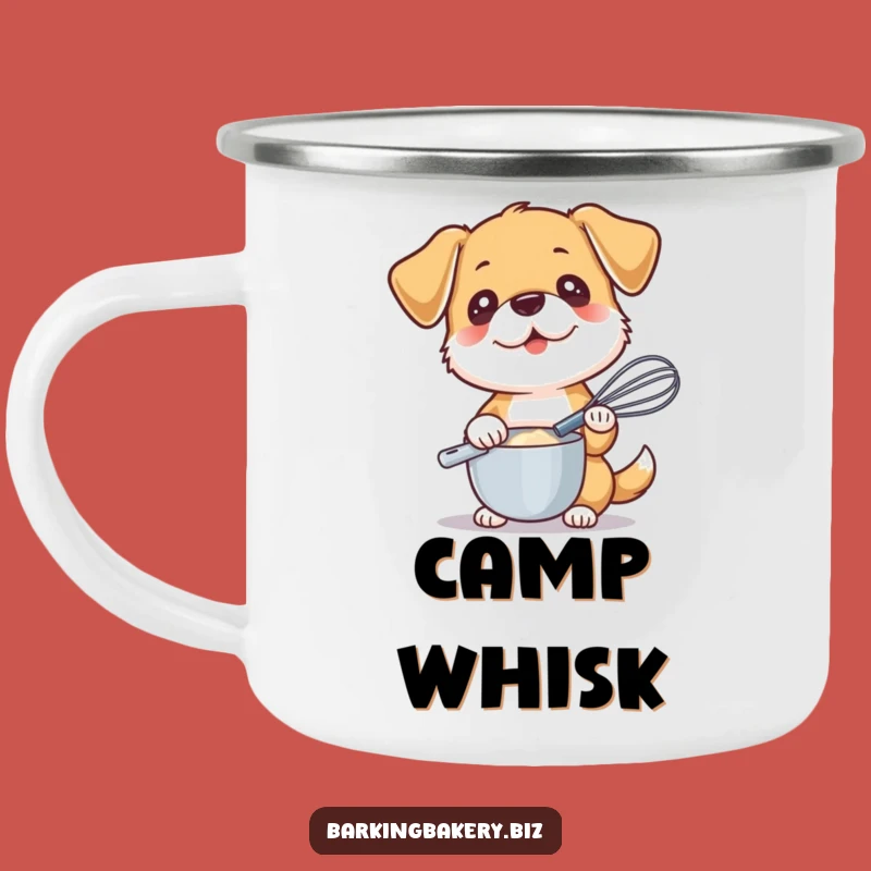 Funny Dog Baker Camping Mug - Whisk Ready Cup, Perfect Gift!
