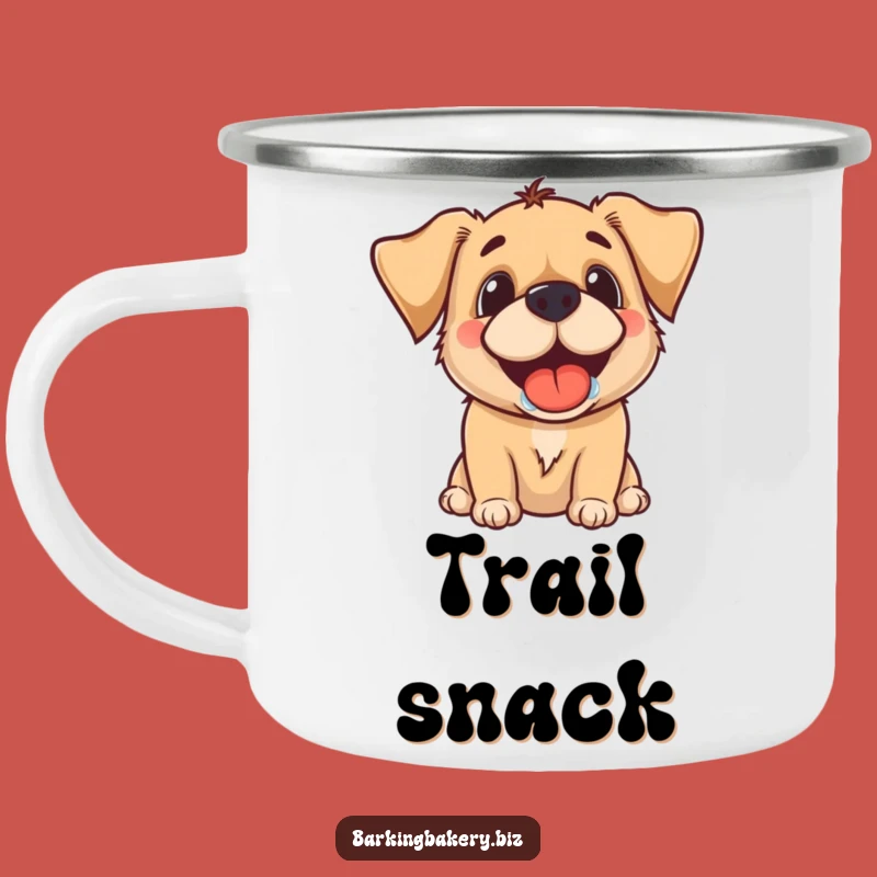 Funny Dog Treat Camping Mug - Drooling Grin Cup, Perfect Gift!