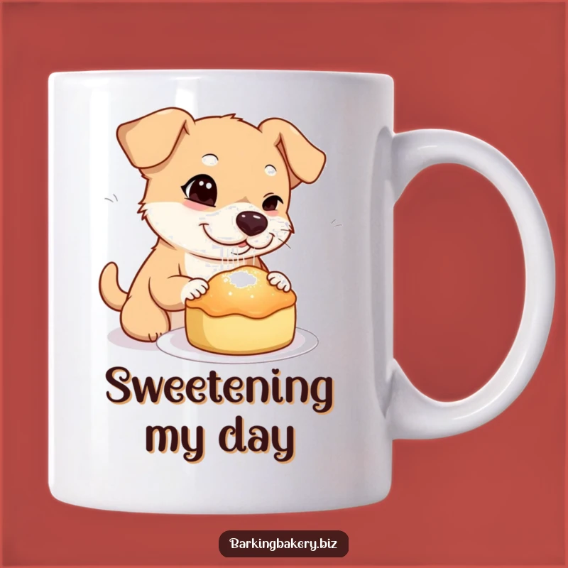 Funny Dog Baker Wink Mug: Hilarious Gift for Sweet Treat Creators