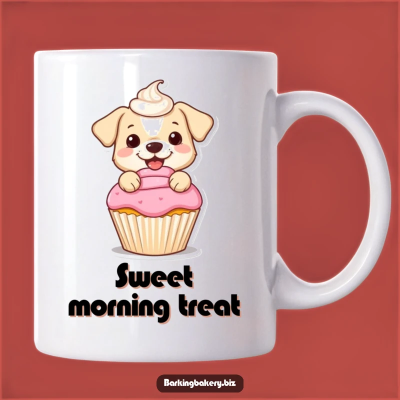 Funny Dog Frosting Cupcake Mug: A Sweet and Humorous Treat for Dog Lovers