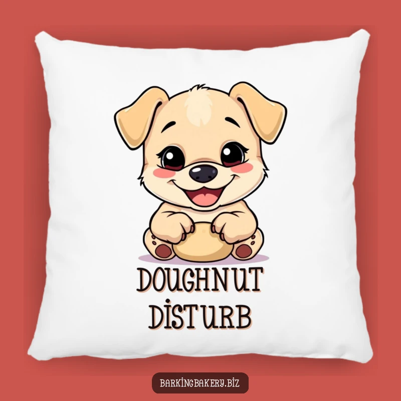 Funny Dough Kneading Pup Pillow: Cozy Comfort for Happy Bakers