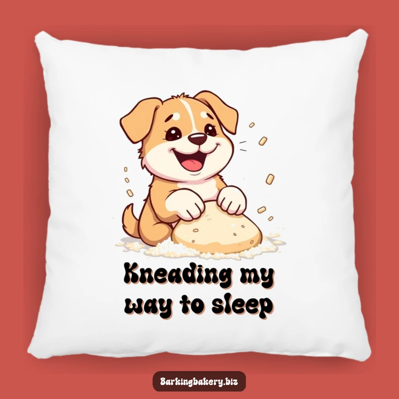 Funny Dog Baker Pillow: Kneading Pup Cushion for Comfy Laughs