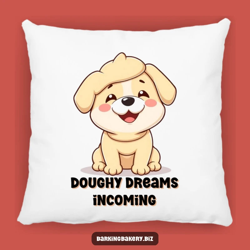 Funny Dough Dog Pillow - Comfy & Hilarious Home Decor Gift