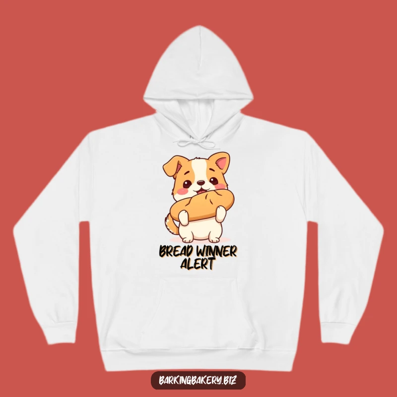 Funny Dog Baker Hoodie - Cozy Champion Bread Loaf Pup Gear