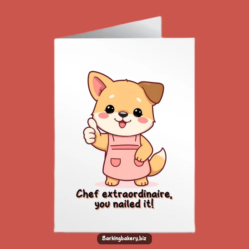 Free Printable Congrats Card: Thumbs Up Dog, Hilarious DIY Gift!