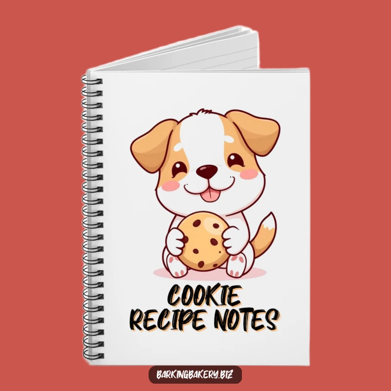 Funny Proud Dog Baker Notebook: Perfect Cookie Journal, Capture Your Successes