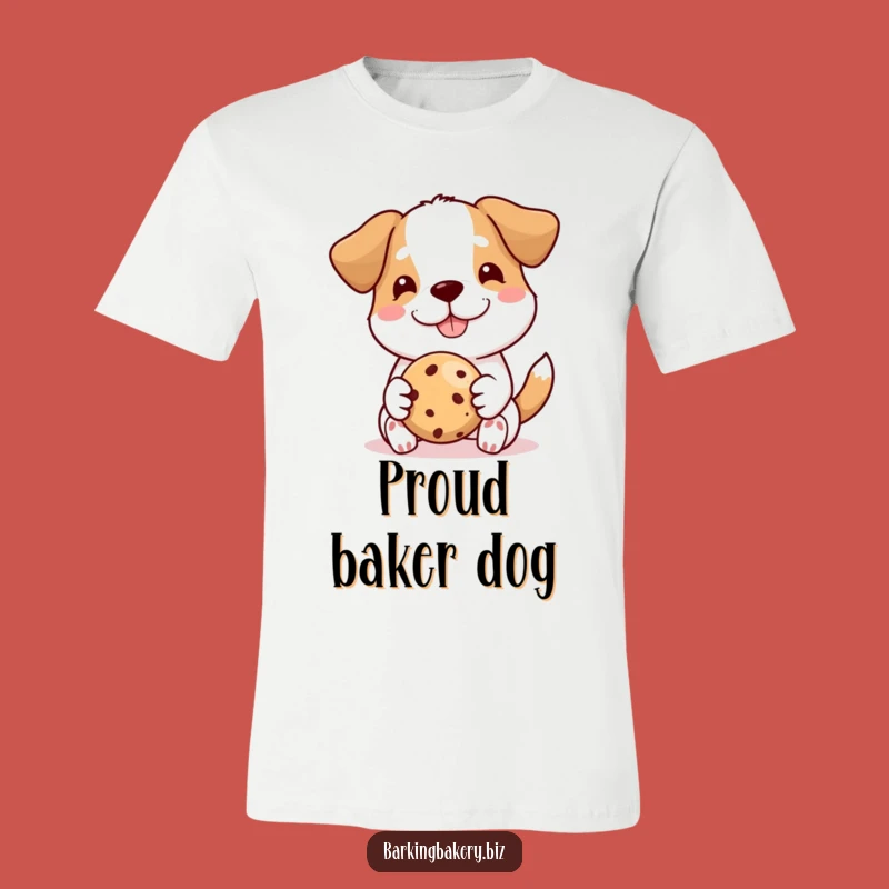 Funny Proud Dog Baker T-Shirt: Perfect Cookie Presentation, Hilarious Gift Tee