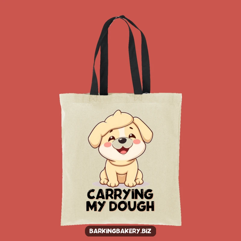 Funny Dough Dog Tote Bag - Stylish & Hilarious Baker Accessory Gift
